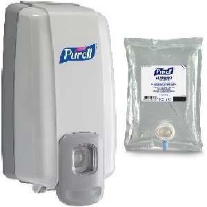 PURELL® Hand Gel NXT dispenser + Refill